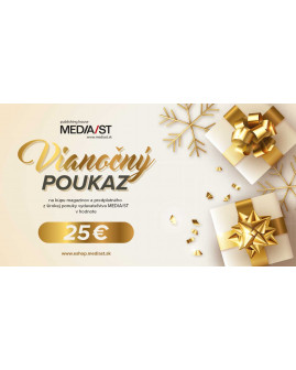 Vianočný poukaz - na nákup magazínov a predplatného v hodnote 25€