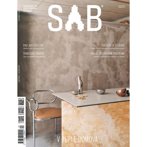 SAB/STAVEBNÍCTVO ARCHITEKTÚRA BÝVANIE SEPTEMBER/OKTÓBER 2024