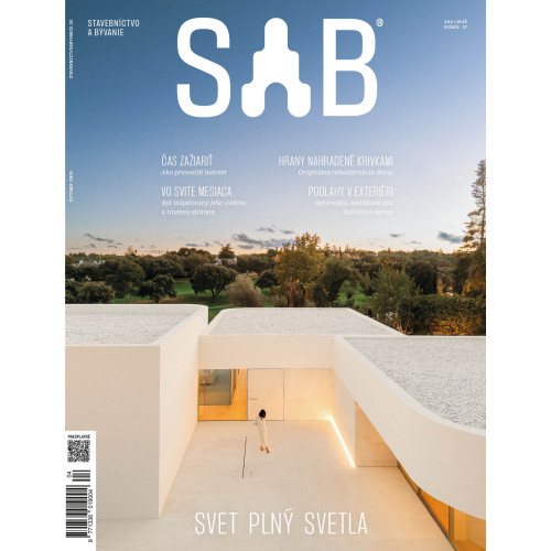 SAB/STAVEBNÍCTVO ARCHITEKTÚRA BÝVANIE SEPTEMBER/OKTÓBER 2025