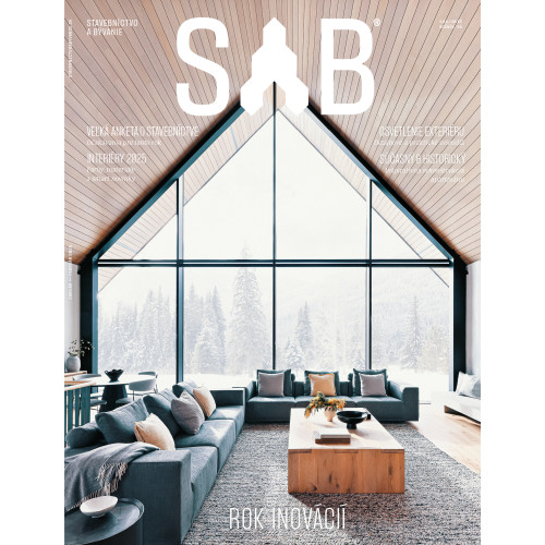 SAB/STAVEBNÍCTVO ARCHITEKTÚRA BÝVANIE JANUÁR/FEBRUÁR 2025