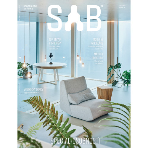 SAB/STAVEBNÍCTVO ARCHITEKTÚRA BÝVANIE JÚL/AUGUST 2025