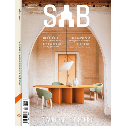 SAB/STAVEBNÍCTVO ARCHITEKTÚRA BÝVANIE MÁJ/JÚN 2025