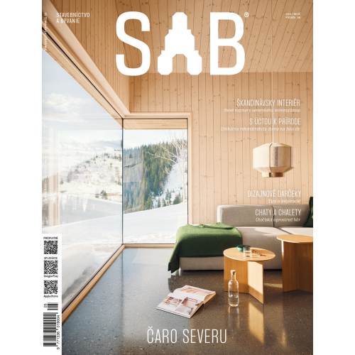 SAB/STAVEBNÍCTVO ARCHITEKTÚRA BÝVANIE NOVEMBER/DECEMBER 2024