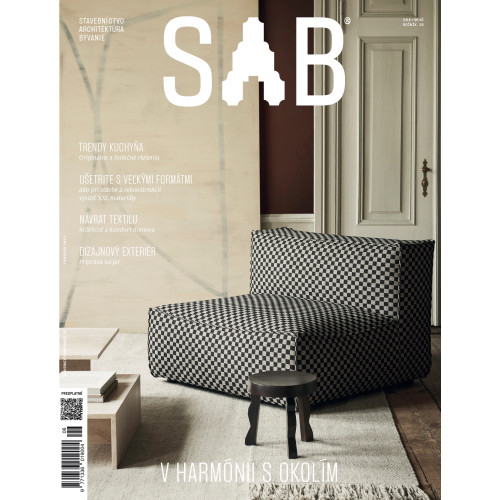 SAB/STAVEBNÍCTVO ARCHITEKTÚRA BÝVANIE JANUÁR/FEBRUÁR 2024