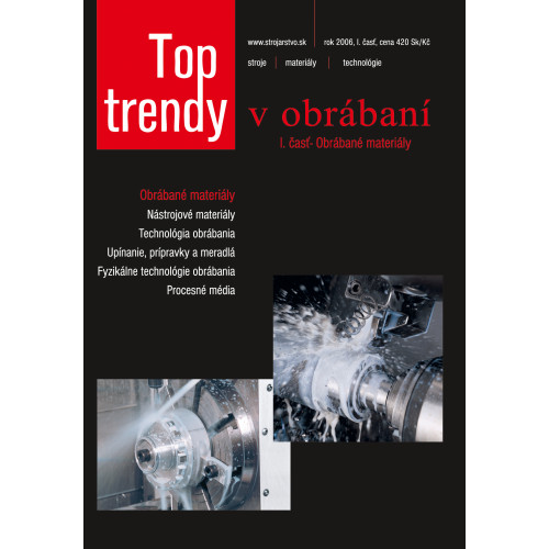 Top trendy v obrábaní I